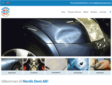 Tablet Screenshot of nordicdent.com